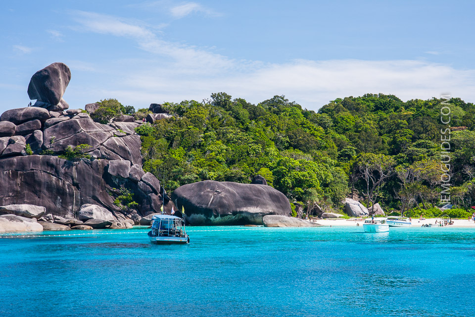 Ko Similan Marine Park gets closed for the rainy season so be sure to visit Khao Lak between November and April when the national park is open for visitors.