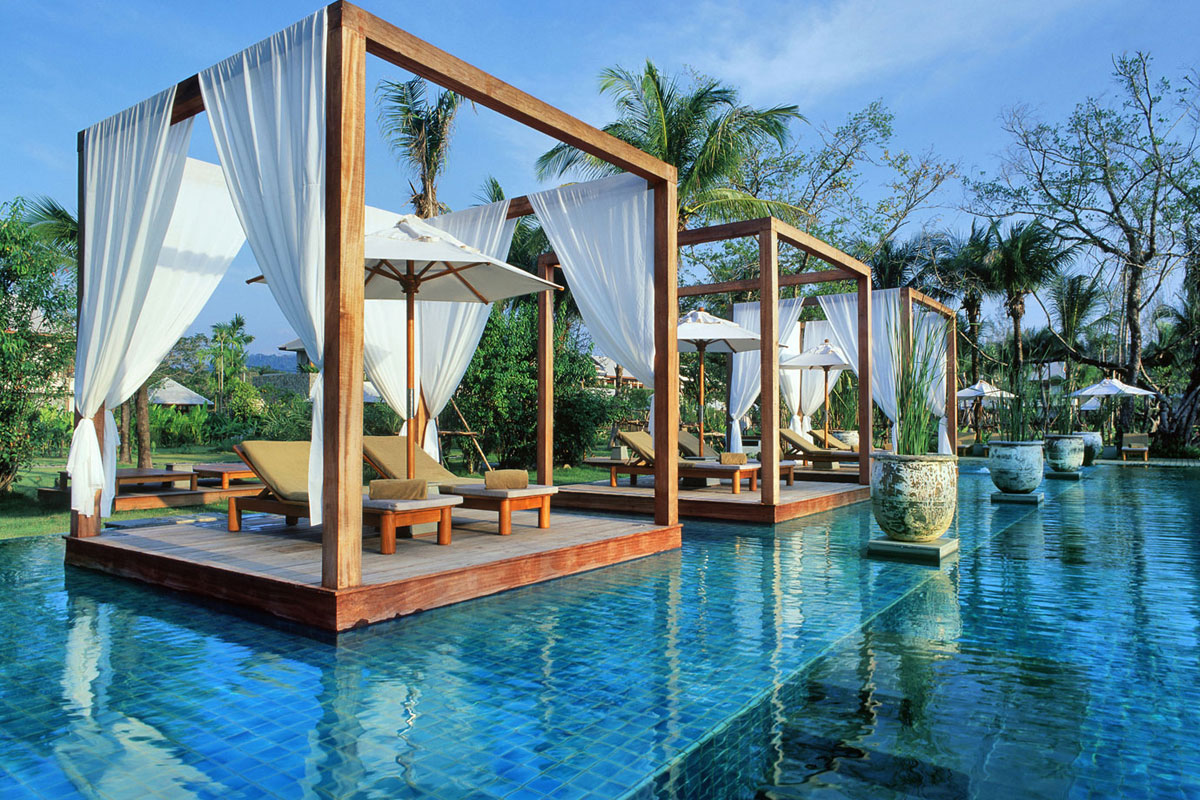 The Sarojin is Khao Lak's most famous hotel, a perfect place for a couple on a romantic holiday (no kids allowed).
