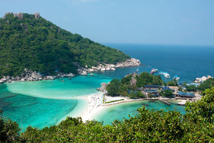 Nang Yuan just next to Ko Tao is perhaps Thailand's most photographed island.