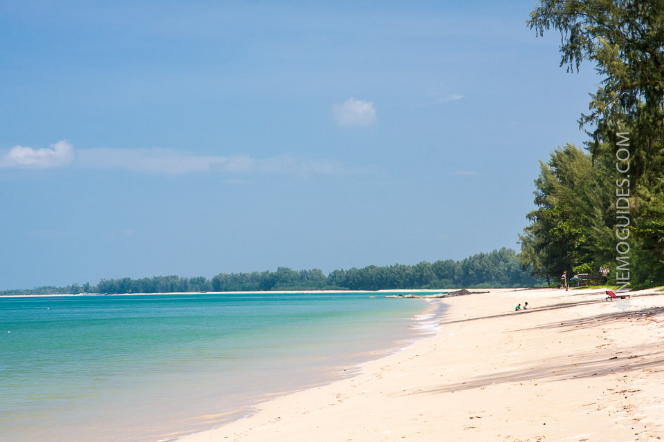 Khao Lak's beaches are long and mostly untouched.