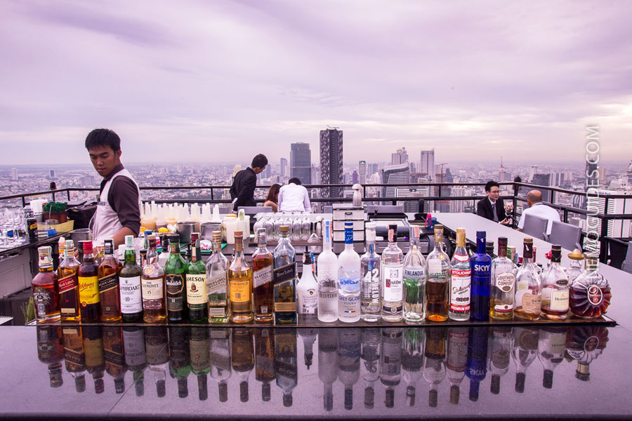 Vertigo Bar is our favorite among Bangkok's rooftop bars.