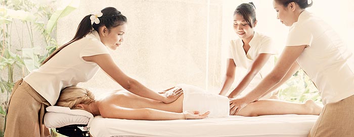 Trisara's four hands massage is pure bliss.