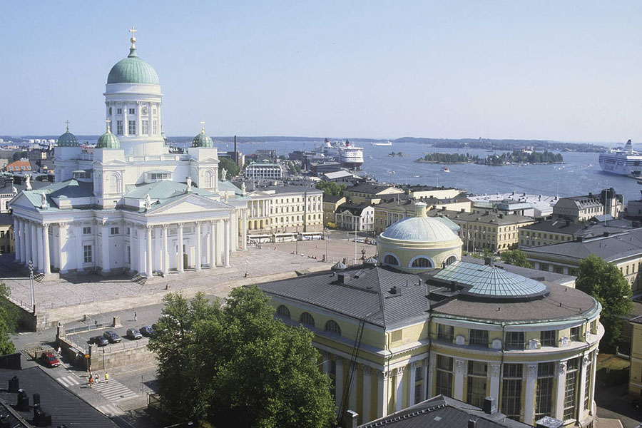 Helsinki's Senate's Square rates among Europe's most beautiful squares.