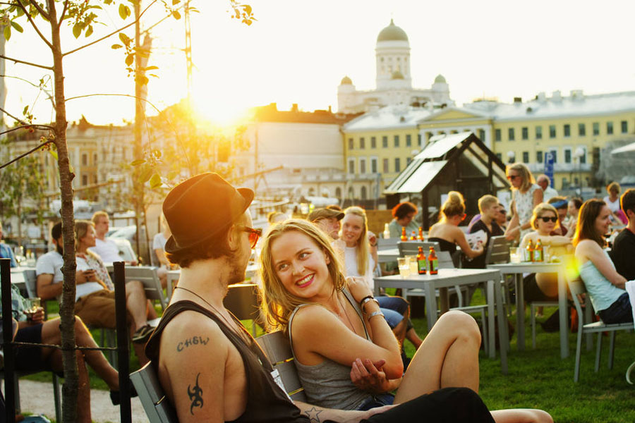 Helsinki comes alive in Summer. Photo: Lauri Rotko / Visit Helsinki