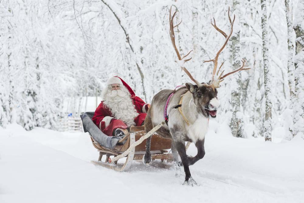Santa Claus lives in Finland! No doubts.