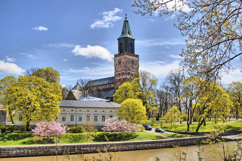 Turku Cathedral dates back to the middle-ages. Photo: Timo Oksanen