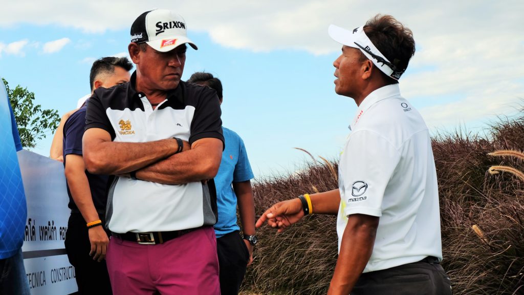 The legend himself Boonchu and the legend in the making Thongchai.